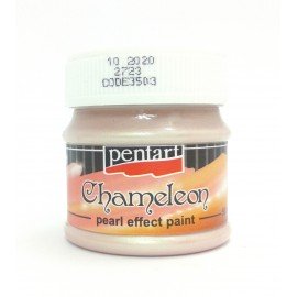 PENTART FARBA AKRYLOWA 50 ml CHAMELEON RÓŻOWO-TURKUSOWY