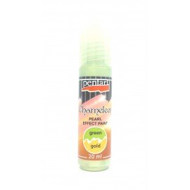 PENTART FARBA AKRYLOWA 20 ml CHAMELEON ZIELONO-ZŁOTY