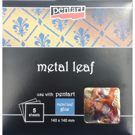 PENTART-FOLIA MELANŻ 1 14x14cm 5 ARKUSZY