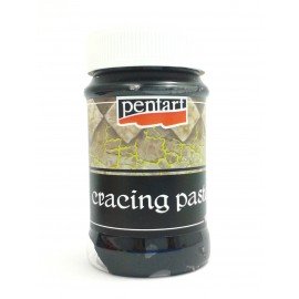 PENTART PASTA PĘKAJĄCA CZARNA 100ml