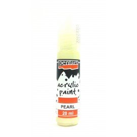 PENTART FARBA PERŁOWA 20 ml ŻÓŁTY