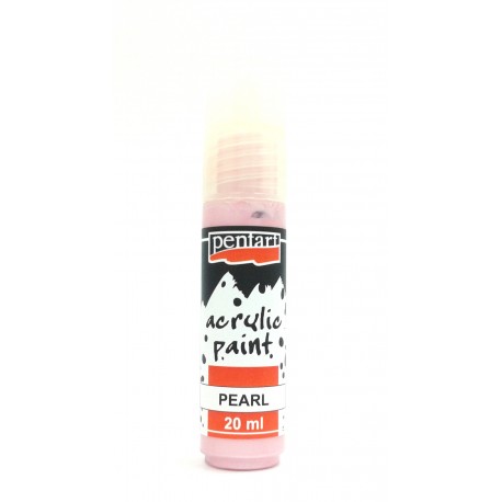 PENTART FARBA PERŁOWA 20 ml RÓŻOWY