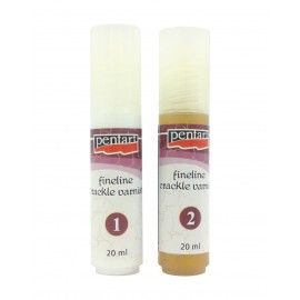 PENTART CRACKLE DELIKATNE 20ml 2-SKŁADNIKOWE