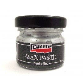 PENTART-PASTA WOSKOWA SREBRO 20 ml