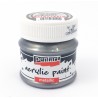PENTART FARBA AKRYLOWA 50 ml METALICZNA SREBRNY DOTYK