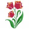 STAMPERIA SZABLON 21x29,7 cm KSG388 TULIPANY