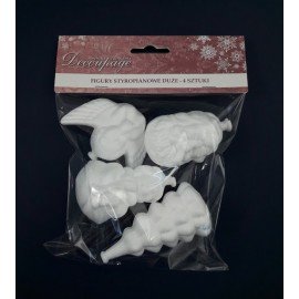 MIX FIGUREK STYROPIANOWYCH(4) duże