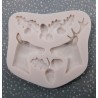 PENTART FOREMKA SILIKONOWA JELEŃ & FAMILY 10x9cm