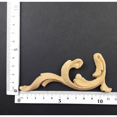 FLEXI-DEKOR DRZEWNY 11cm ORNAMENT LUSTRZANY PRAWY