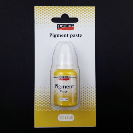 PENTART-PIGMENTOWA PASTA 20ml ŻÓŁĆ