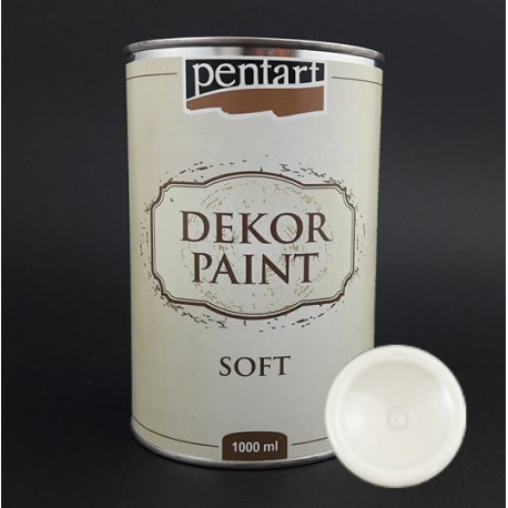 PENTART-FARBA KREDOWA 1l BIAŁY KREM