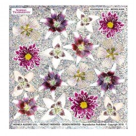 SOSPESO-FOLIA HOLOGRAFICZNA BROWN LILIUM