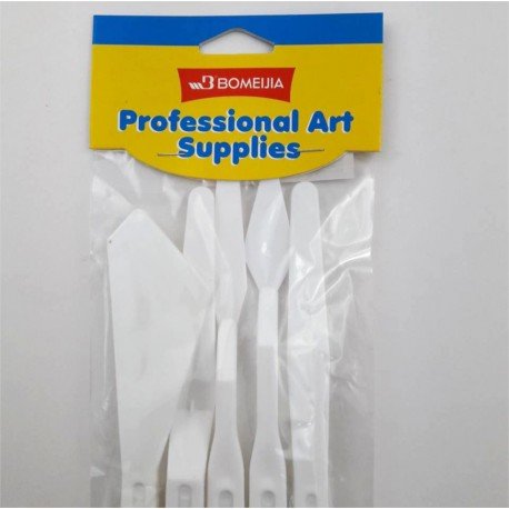 PENTART-ZESTAW 5 SZPATUŁEK PLASTIKOWYCH