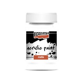 PENTART-FARBA AKRYLOWA 100 ml TYTANOWA BIEL