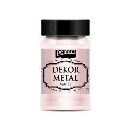 PENTART-FARBA METALICZNA DO MEBLI 100 ml RÓŻOWE ZŁOTO