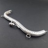 PENTART-MET.ZAMKNIĘCIE TOREBKI 18,5cm FALA ANTYCZNE SREBRO