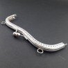 PENTART-MET.ZAMKNIĘCIE TOREBKI 18,5cm FALA ANTYCZNE SREBRO