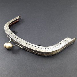 PENTART-MET.ZAMKNIĘCIE TOREBKI 16,5cm OKRĄGŁE ANTYCZNE ZŁOTO