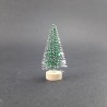 MINI CHOINKA DO DEKORACJI ZIELONA OŚNIEŻONA 4cm