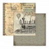 STAMPERIA PAPIER DO SCRAP 12" VOYAGES/LOKOMOTYWA