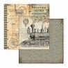 STAMPERIA PAPIER DO SCRAP 12" VOYAGES/LOKOMOTYWA