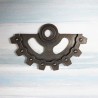 SZTUKA-METAL GALWANIZOWANY KOŁO ZĘBATE 80mm 1/2 OCZKO