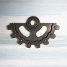SZTUKA-METAL GALWANIZOWANY KOŁO ZĘBATE 80mm 1/2 OCZKO