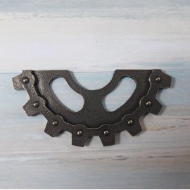 SZTUKA-METAL GALWANIZOWANY KOŁO ZĘBATE 80mm 1/2 BEZ OCZKA
