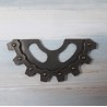 SZTUKA-METAL GALWANIZOWANY KOŁO ZĘBATE 80mm 1/2 BEZ OCZKA