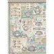 STAMPERIA RUB-ON TRANSFER 10x 21,6cm FORTUNE PLANETY
