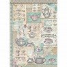 STAMPERIA RUB-ON TRANSFER 10x 21,6cm FORTUNE PLANETY
