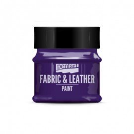 PENTART-FARBA DO TKANIN I SKÓR 50ml FIOLET