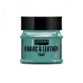 PENTART-FARBA DO TKANIN I SKÓR 50ml TURKUS ZIELONY