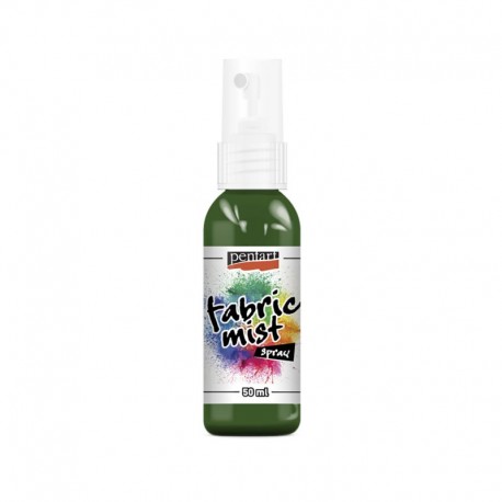 PENTART-FARBA DO TKANIN SPRAY 50ml OLIWKA