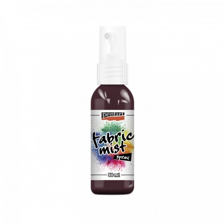 PENTART-FARBA DO TKANIN SPRAY 50ml CZERWONE WINO