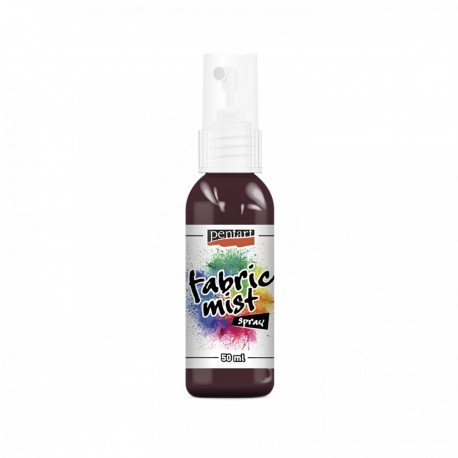 PENTART-FARBA DO TKANIN SPRAY 50ml CZERWONE WINO
