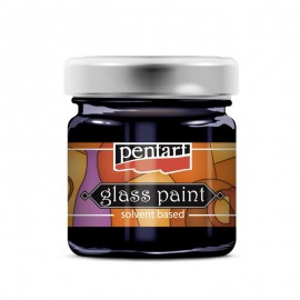 PENTART FARBA DO SZKŁA 30 ml NIEBIESKI