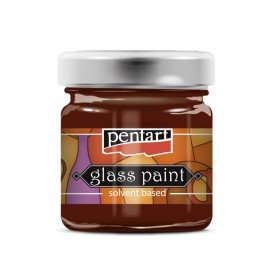 PENTART-FARBA DO SZKŁA 30 ml MIEDŹ MTALICZNA