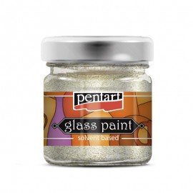PENTART-FARBA DO SZKŁA 30 ml ZŁOTO BŁYSZCZĄCE