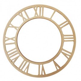 STAMP-MDF CYFERBLAT OKRĄGŁY 21,5cm CYFRY RZYMSKIE