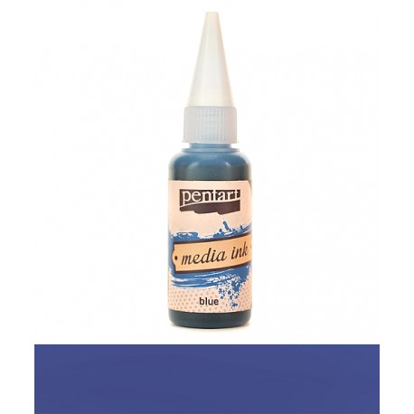 PENTART TUSZ MEDIA INK 20 ml NIEBIESKI