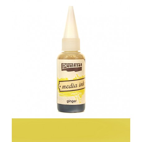 PENTART TUSZ MEDIA INK 20 ml IMBIR