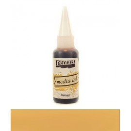 PENTART TUSZ MEDIA INK 20 ml MIÓD