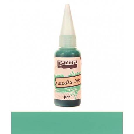 PENTART TUSZ MEDIA INK 20 ml JADEIT