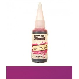 PENTART TUSZ MEDIA INK 20 ml MAGENTA