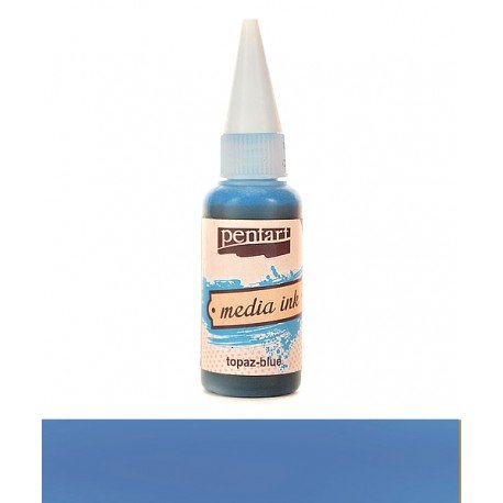 PENTART TUSZ MEDIA INK 20 ml TOPAZ
