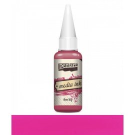 PENTART TUSZ MEDIA INK 20 ml OGNISTA LILIA