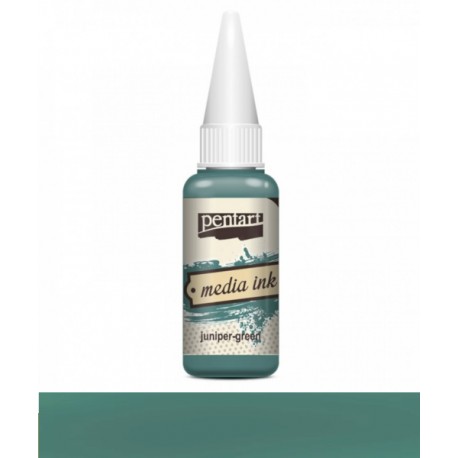 PENTART TUSZ MEDIA INK 20 ml JAŁOWIEC