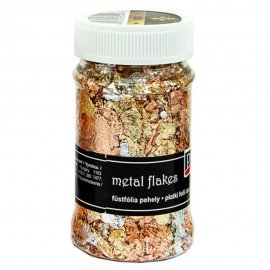 PENTART FOLIA PŁATKI 100ml ZŁOTO/SREBRO/MIEDŻ