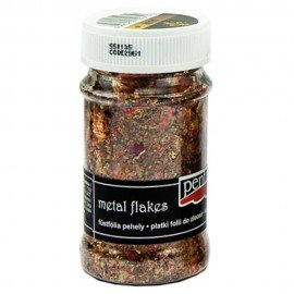 PENTART-FOLIA PŁATKI 100ml ZŁOTO/MELANŻ